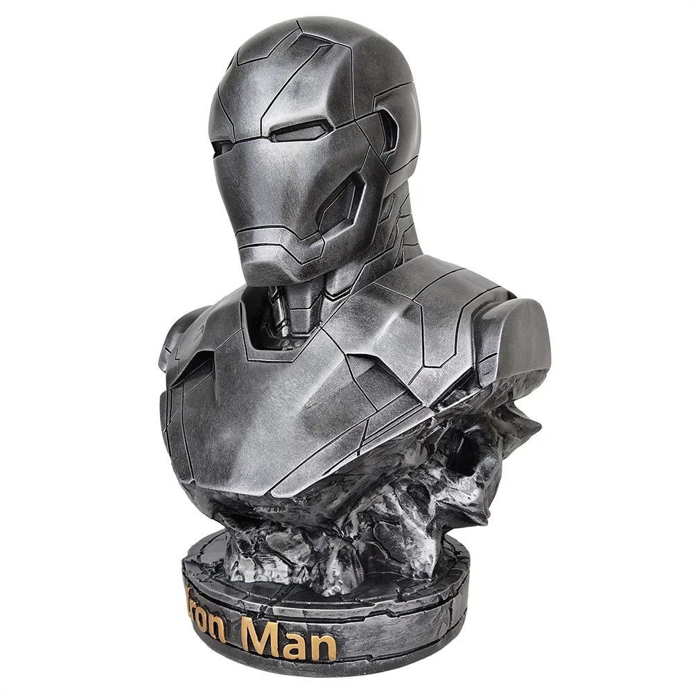 Фигурки героев Марвел из смолы, коллекционные игрушки красного цвета, экшн-фигурки