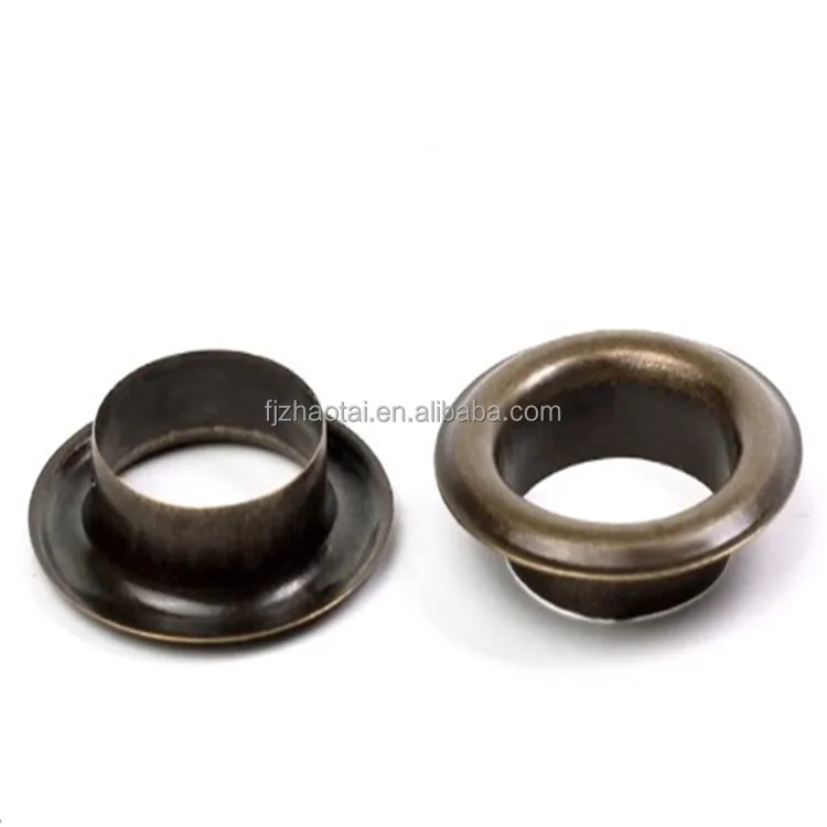 Хорошая цена маленькие люверсы 4 мм 5 6 8 металлические медные из нержавеющей стали на заказ