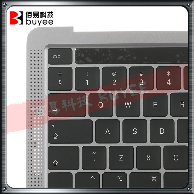 Or-Coque de clavier espagnol en Silicone, pour MacBook Pro 13