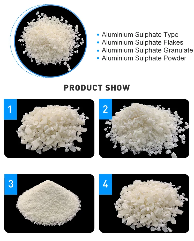 Shop Factory Wholesale Water Treatment Chemicals Flocculant CAS10043-01-3 Aluminum Sulfate-Detailed Image 1
