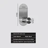 Square clothes hook Gray