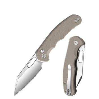 OEM ODM G10 Handle Folding Precision Craft Pocket Knife for EDC High Hardness D2 Stainless Steel Hunting Fishing Knives