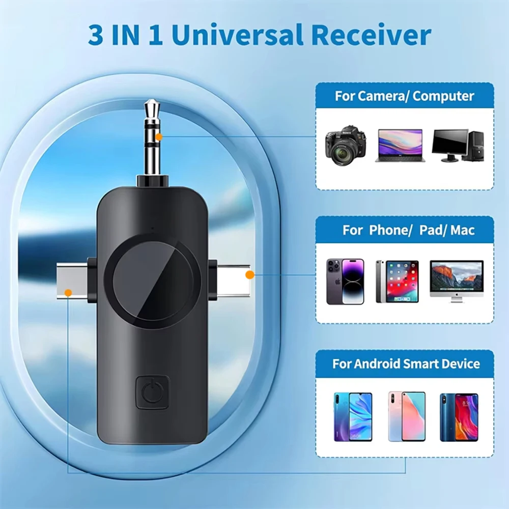 Microphone Cravate Double Pour Téléphone - Micro Exterieur Enregistrement Vidéo Karaoké