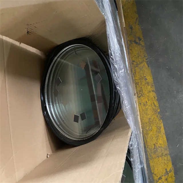 Processing and Customizing Small Radius Circular Low-e Insulating Glass Observation Window Heat Reflective Coated Glass