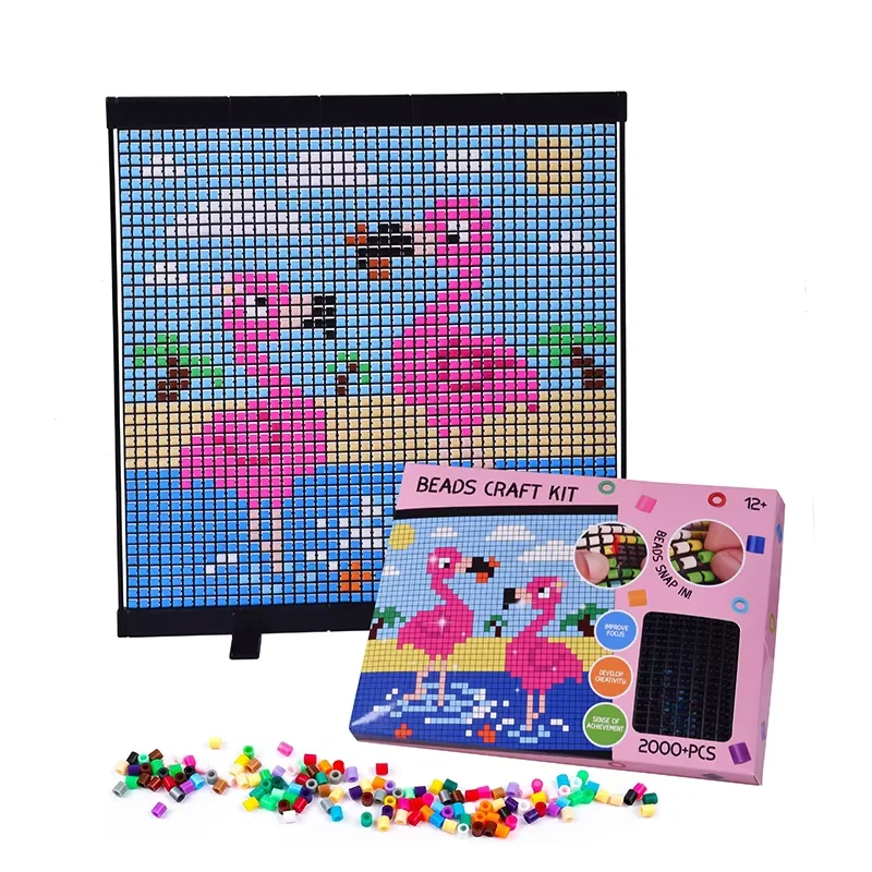 High Quality Custom Full Box 216 Color Box Iron Hama Beads 5mm Set Plastic  Perler Beads Artkal Fuse Beads for Bracelet Making