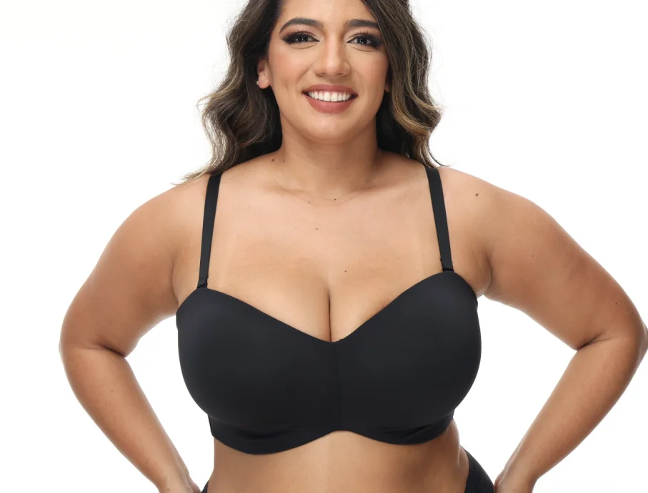 Strapless Women Underwear Strapless Bra for Night Dress Custom Bra Everyday  High Support Seamless Adults BRAS Skin Plus Size