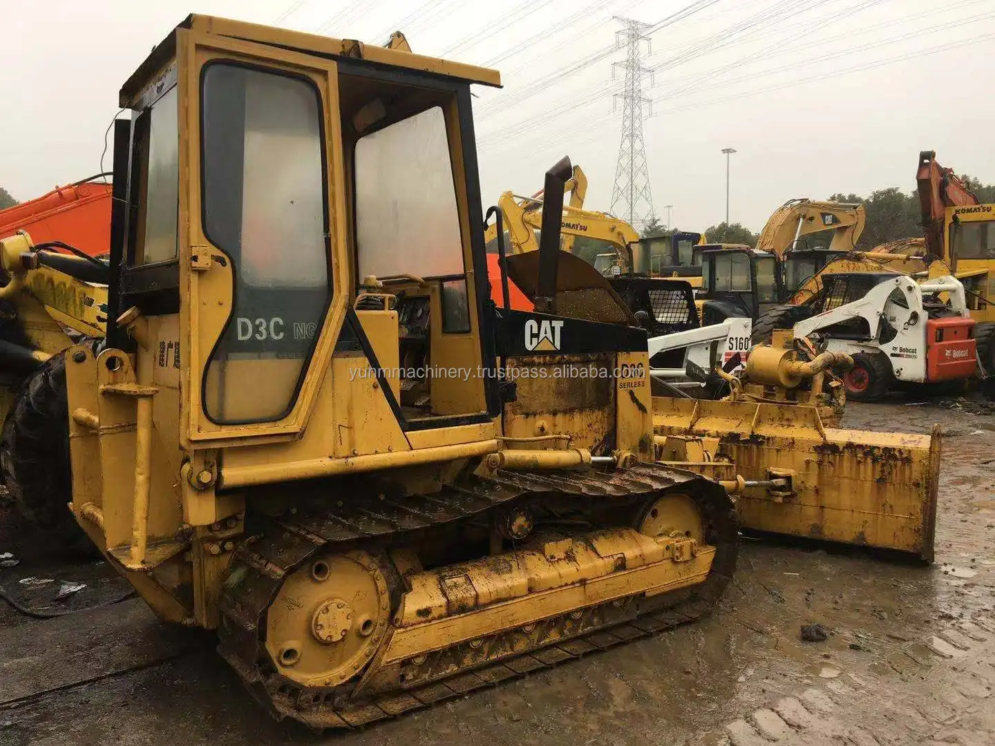 Used Cat Bulldozer D3c/used Caterpillar Bulldozer D3 D4 D5 D6 From ...