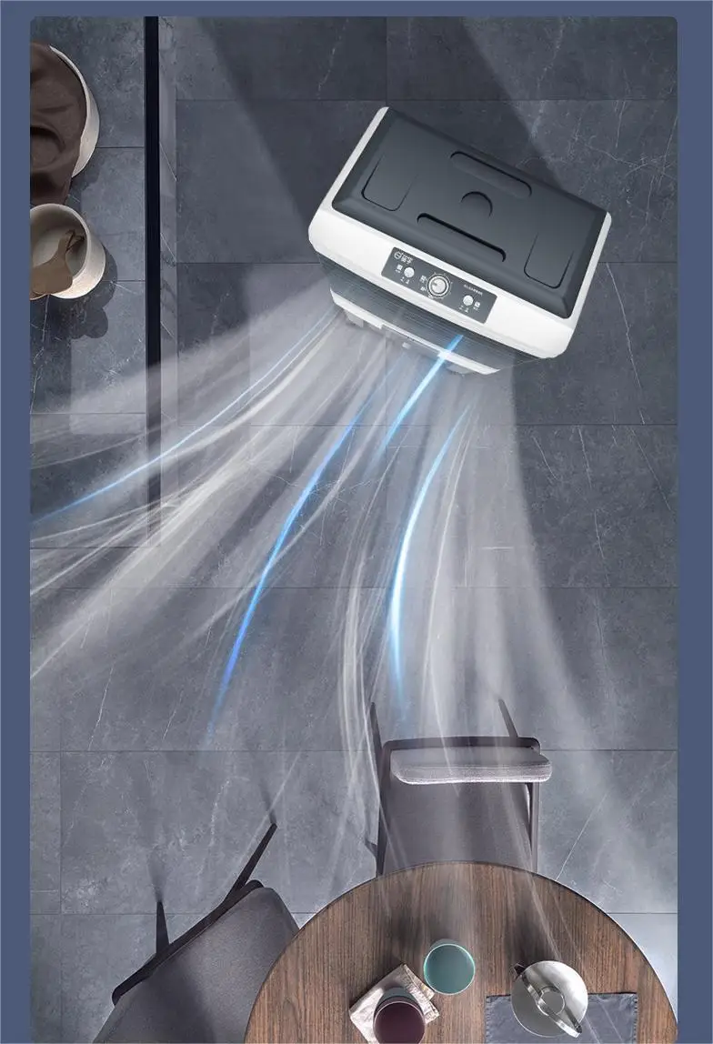 Evaporative AC/DC Water Air Cooler Portable Air Conditioner Fan Mobile ...