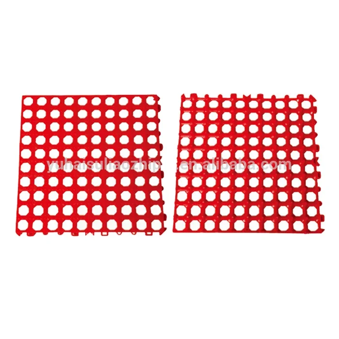 PVC livestock animal milking parlour mat non-slip cow bath mat