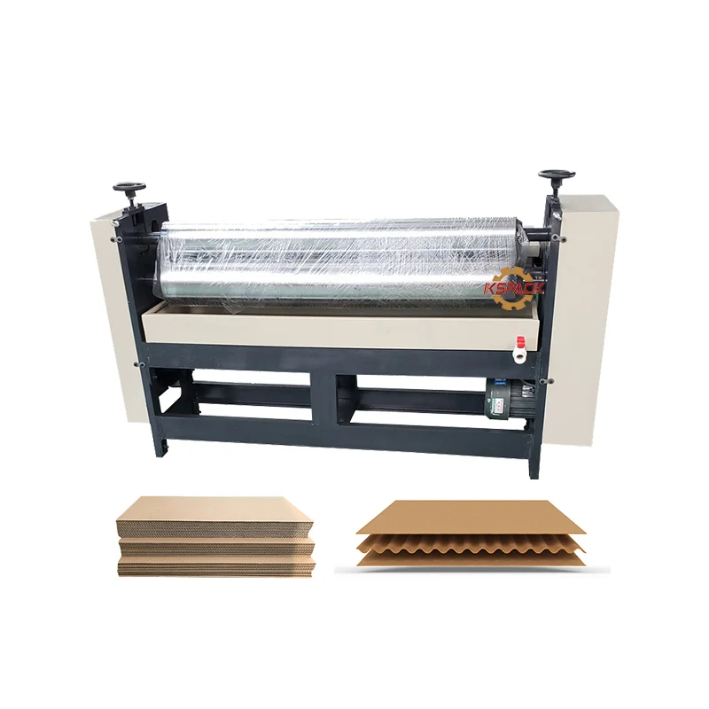 Semi Automatic Hard Cover Paper Board Glue Machine Hot Melt Pasting Gluing Machine