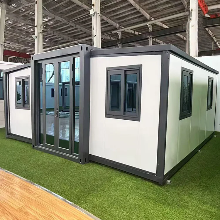 30 Square Meters 40ft Portable Foldable Prefabricated Expandable Container House 3 Bedroom Modular Home Office Building Hotel