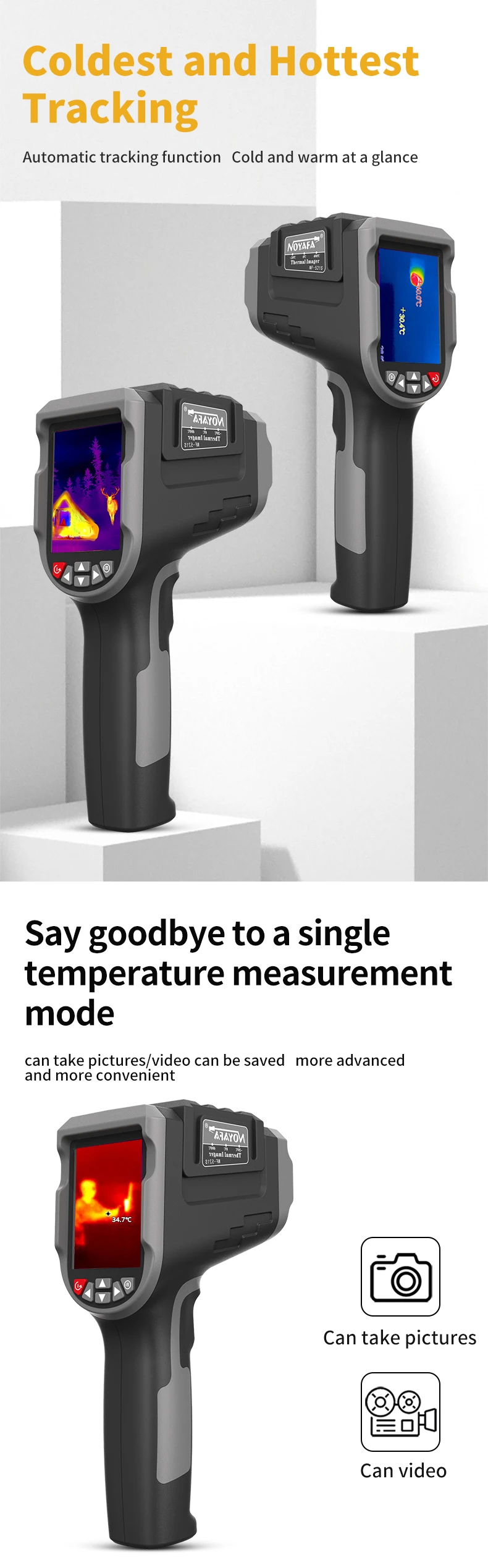 Industrial Thermal Imager Automotive Inspection Diagnose Tools Thermal