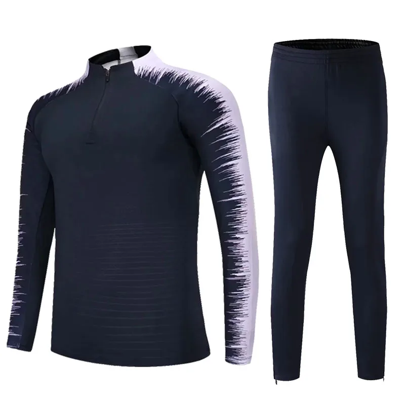Wholesale Hot Sale Good Quality Fitted Sweatsuit Soccer Tracksuit