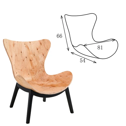 Компоненты из фанеры для деревянного стула отдыха аксессуары формованные сиденья и спинки гостиной домашнего офиса