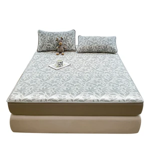 Top Selling Cool Air-Layer Bed Fitted Sheet Breathable Quality Style for Home Hotels