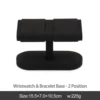 Black wristwatch&bracelet base-2 position