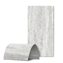Free Samples Travertine Stone MCM Rough Granite Tile Flexible Ceramic Cladding Stone For Interior Exterior Wall