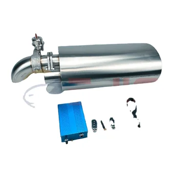 valvetronic universal valved single muffler kit