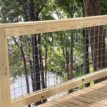 Hog Wire Panel Deck Railing - Buy Diy Hog Wire Deck Railing,Hog Wire ...