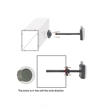 LORA LORAWAN MECHANICALLY IOT 4-20MA RS485 ANEMOMETER PIPE WIND SPEED MONITORING SENSOR METER GAUGE DEVICE WITH DATA LOGGER