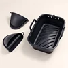 Black with Oven mitts