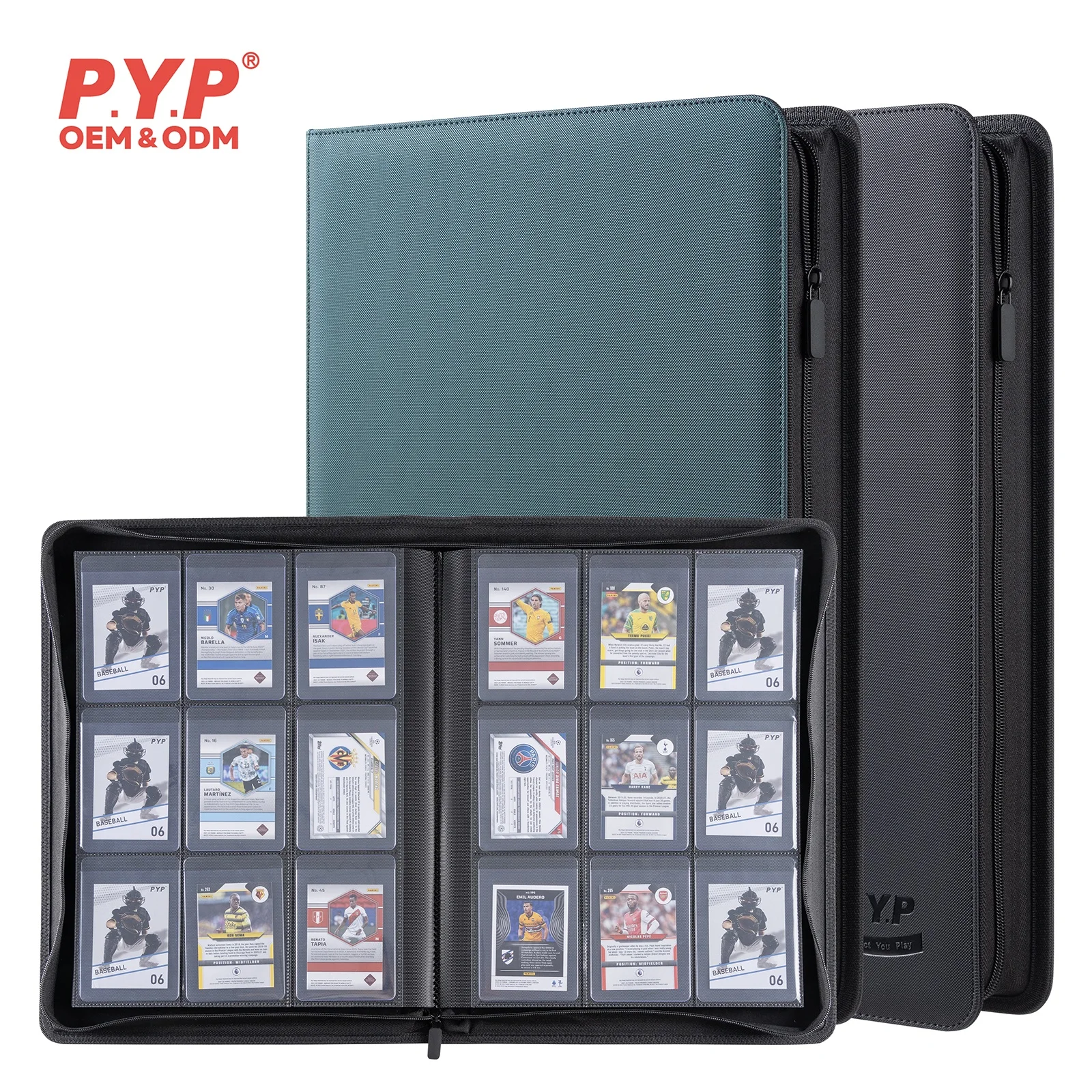 Semi-Rigid Card Saver Collectors Binder Holds 360 Cards 9 Pocket Trading  Card Album
