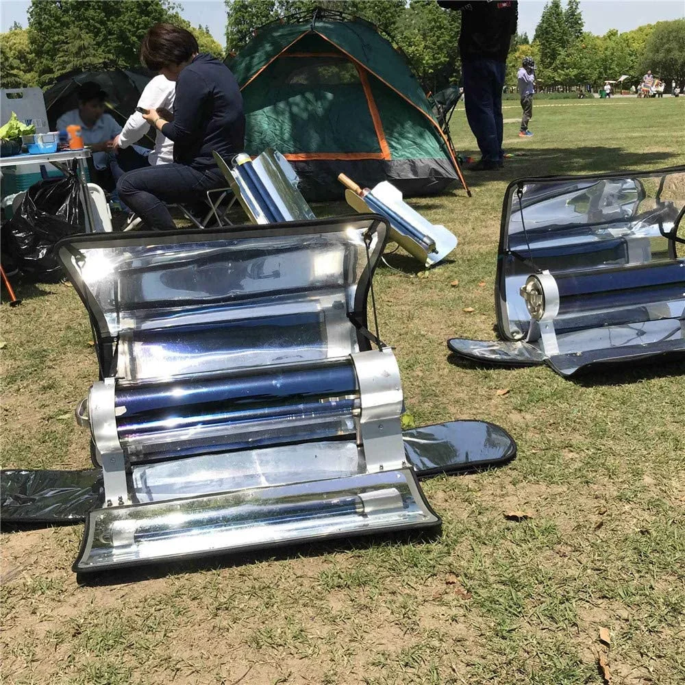 Mini Solar Cooker Higher Efficiency Portable Solar Cooker - 550F Max Temp