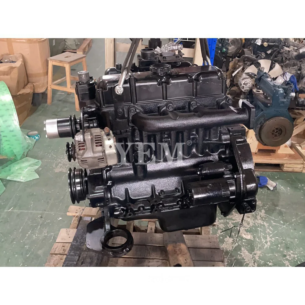 For Kubota V2607 Complete Engine Assy Excavator Engine High Performance