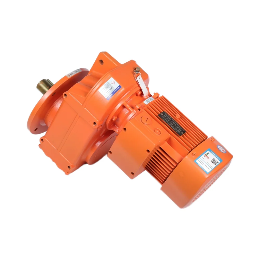 F37 Gearbox with Motor Parallel Helical Gear Transmission Geared Motor F Series Parallel Shaft Reducer