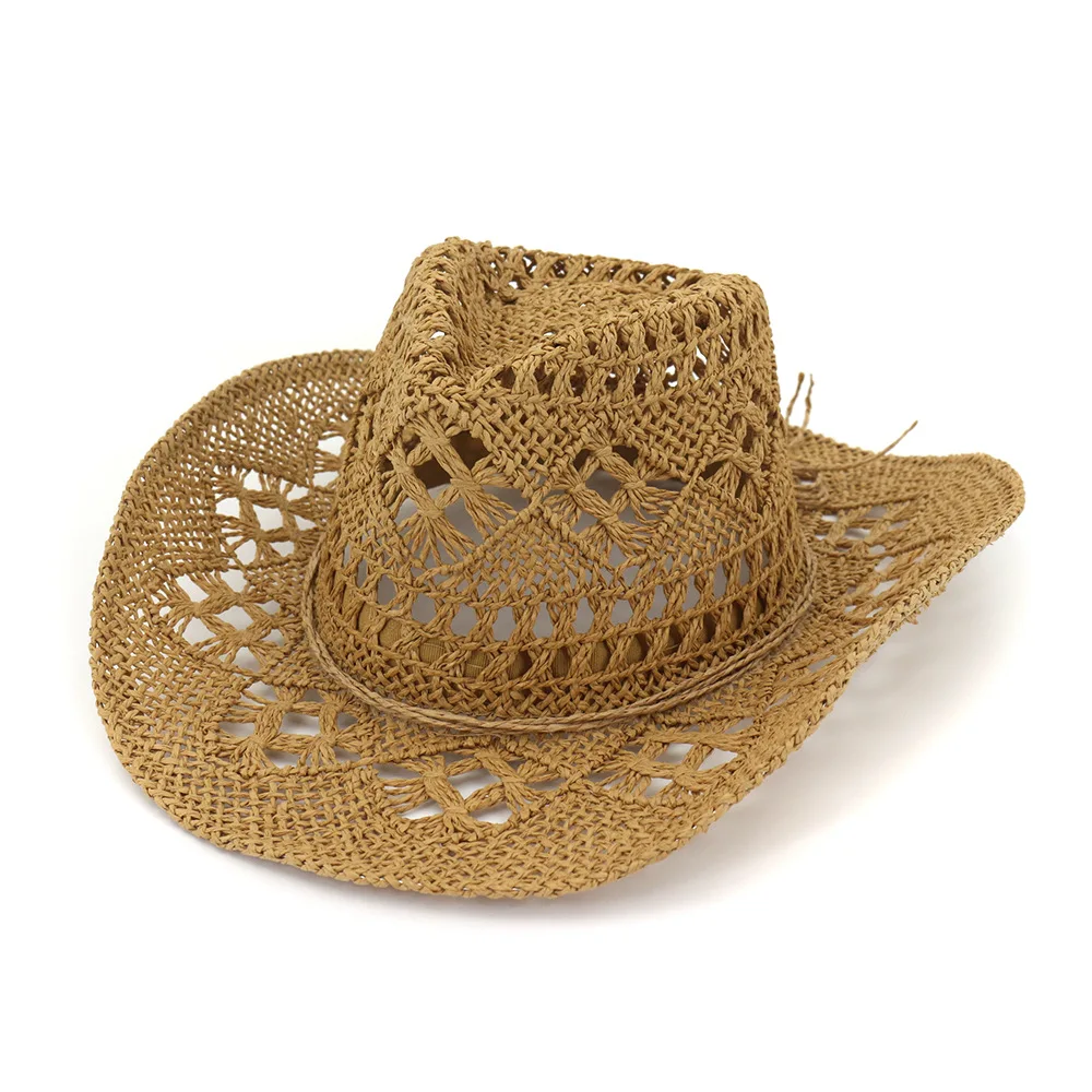 cowboy straw fishing hat