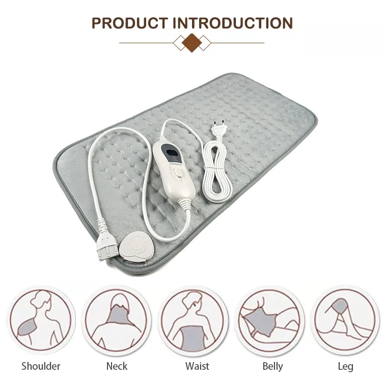 New 3 Heating Settings Private Label Heating Pad Washable Electric