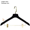 Nero lunghezza 43 spessore 5 con scanalature e clip per traversa