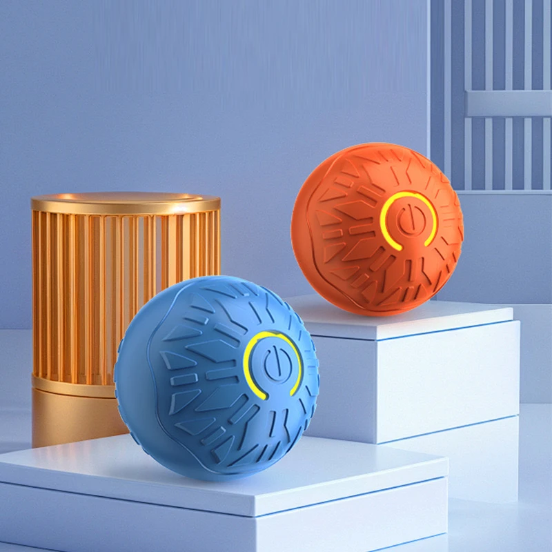 Dog Toy Ball Rubber Pattern Accompanied Walking Dog Ball Tool Solid Elastic Ball Smart Dog Toy Pet Interactive Sports Toy