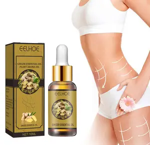 Organic Lymphatic Drainage Ginger Oil Ginger Oil Fat Burning Slim Oil