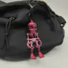 Rojo y Negro - Llavero de Calavera