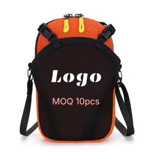Custom Logo Print Outdoor Sports Waist Bag Multi-functional Accessory Organizer Pack Running Phone Cross Body Fanny Storage Pack
