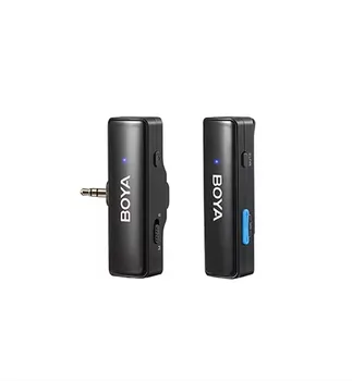 BOYALINK A1 2.4GHz Wireless Lavalier Microphone System Clip-on Microphone 100m Transmission Range Noise Reduction Auto Sync detail image