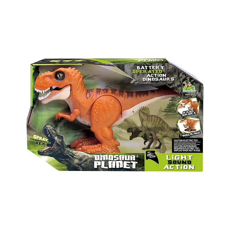 Factory Wholesale Walking Electric Simulation Dinosaur Toys With Sound and Light Gifts for Kids
