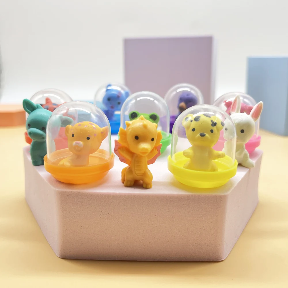 Производитель, 1 дюйм, торговая капсула, игрушки, маленькие дешевые мини-фигурки животных, игрушки для торгового автомата, игрушка-яйцо сюрприз оптом