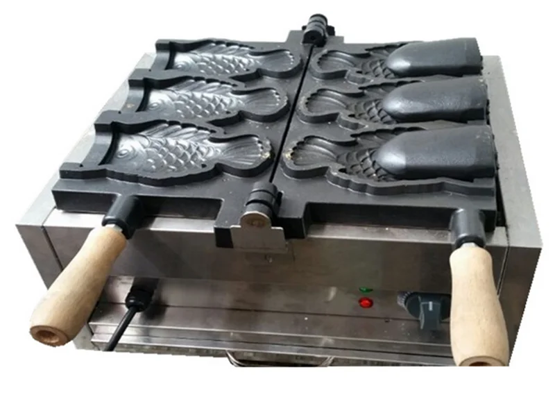 Электрическая машина для производства мороженого в форме рыбы