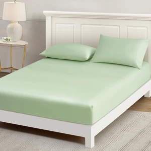 OEKO-TEX 100% Organic Bamboo Bedding Set Duvet Cover and Viscose Lyocell Bedsheets King Size Bamboo Bedsheet Set