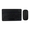 Teclado negro + ratón BT con batería