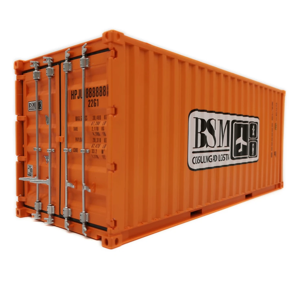 【A】30cm 1:20 BSM Logistics container model container scale model O.A.S ship model