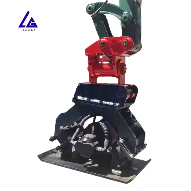 Excavator Mounted Plate Compactor for 26 to 30 Ton Machines Ensures Uniform Compacting