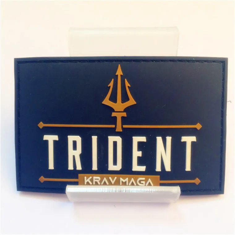 Factory Custom logo 3d Soft Rubber Patch Silicone Heat Transfer 2D/3D Embossed  Small Mini PVC Rubber Patches 3d Rubber Patch