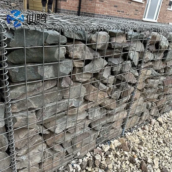 Galvanized Welded Defense Gabion Box Wall for Retaining Wall Protection Coastal Stone Armor Defense Stone Cage Landscape Wall