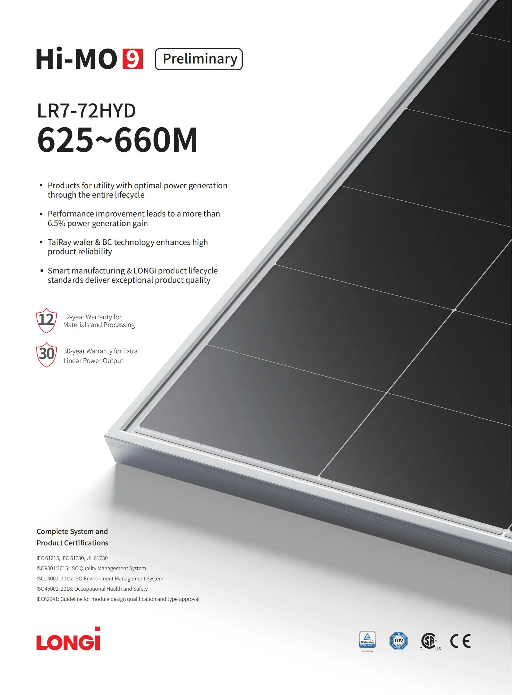 Longi Hi Mo 9 Pv Modules Efficient Solar Power Solutions