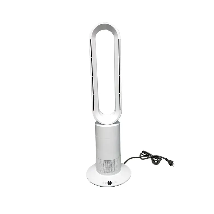 Household Multifunctional Standing Stepless Speed Regulation Cooling Floor Silent Bladeless Air Usb Fan