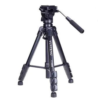 YUNTENG-VT-8008 1590mm Tripod for Professional Tripod Stand for Dslr Camera Digital SLR Camera Aluminum Tripod detail image