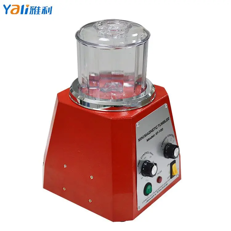 220V 200WミニKT-100磁気タンブラーポリッシャージュエリーバフ
